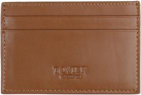 img 4 attached to 👔 Genuine Leather Window Card Wallet – A Classy Men's Accessory by TOVIER