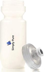 img 3 attached to 💧 Stay Hydrated on the Go: Simply Pure Purist 22 Oz BPA-Free Sport & Bike Squeeze Water Bottle with Fixy Cap by Specialized Bikes