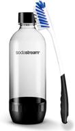 🥤 sodastream original black dishwasher safe carbonating bottle bundle with large quality kidscare cleaning brush логотип