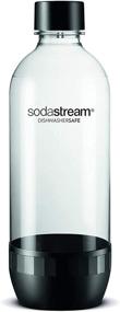 img 2 attached to 🥤 Sodastream Original Black Dishwasher Safe Carbonating Bottle Bundle with Large Quality Kidscare Cleaning Brush