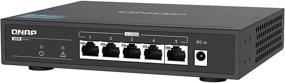 img 1 attached to 🚀 Enhance Your Network Speed with QNAP QSW-1105-5T 5-Port Unmanaged 2.5GbE Switch