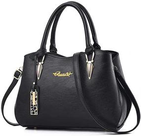 img 4 attached to Handbags Designer Shoulder Multiple Internal Women's Handbags & Wallets