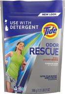 tide rescue laundry booster packaging logo