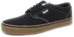 img 4 attached to Vans Atwood Skate Shoes Black Men's Shoes in Athletic