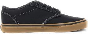 img 3 attached to Vans Atwood Skate Shoes Black Men's Shoes in Athletic