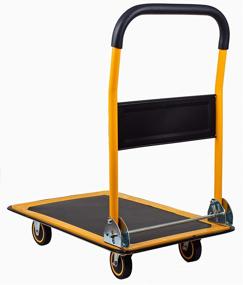 img 3 attached to 🧲 MaxWorks 80877 Foldable Platform Capacity: Ultimate Space-Saver for Heavy-Duty Lifting