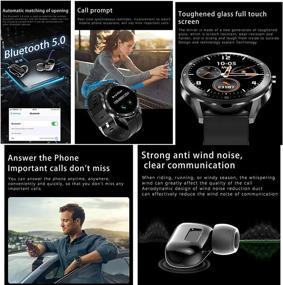 img 1 attached to X6 Smartwatch Bluetooth Earphone Pressure