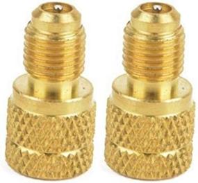 img 3 attached to ZXZHL R134A Brass Refrigerant Adapter