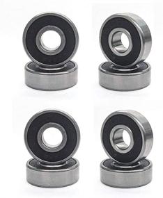 img 2 attached to FREEDARE 58mm Skateboard Wheels 82a + ABEC-7 Bearing Steel and Spacers Cruiser Wheels - Pack of 4: Superior Performance for Smooth Riding Experience