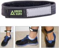 enhance visibility and safety with green guru recycled bike ankle strap arm band leg reflective safety motorcycle! логотип