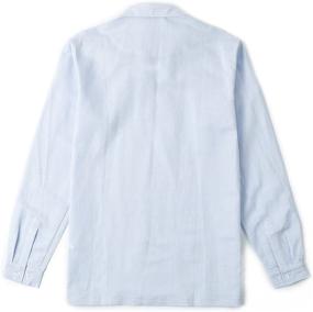 img 3 attached to 👔 BYLUNTA Cotton Popover Regular XX Large: Versatile and Comfortable Heavy-Duty Shirt