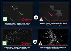 img 1 attached to Защитное стекло LFOTPP с закаленным стеклом - разработано для автомобильного навигационного информационно-развлекательного центра MyLink Chevrolet Silverado 1500 2500HD 3500HD 8-дюймовых экранов LTZ - защита сенсорного дисплея.