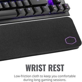 img 2 attached to Cooler Master CK530 V2 TKL Gaming Mechanical Keyboard Brown Switch RGB Backlighting On-The-Fly Controls Aluminum Top Plate