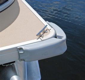 img 1 attached to 🚤 Enhance Protection with TAYLOR MADE PRODUCTS Pontoon Corner-Gard: The Ultimate Solution for Your Pontoon's Corners