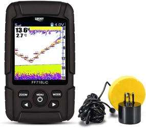 img 2 attached to Enhance Your Fishing Success with the LUCKY Fish Finder: Wired & Wireless Sonar for All Fishing Types