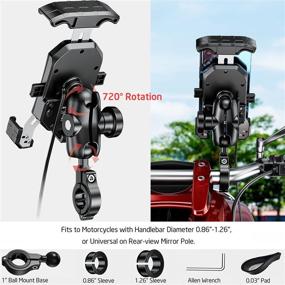 img 1 attached to Беспроводное устройство против кражи на влажный руль мотоцикла