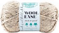 review: lion brand wool ease thick and 🧶 quick yarn (3-pack) oatmeal 640-123 - cozy, versatile, and durable logo