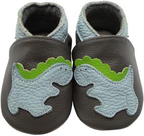 img 3 attached to YALION Baby Soft Leather Shoes: Premium Footwear for Safe and Stylish First Steps