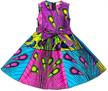 hongyuamy african sleeveless vintage dresses girls' clothing for dresses logo