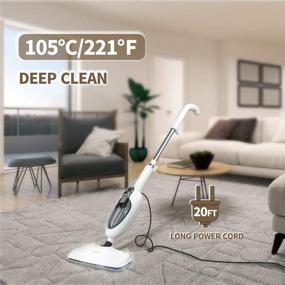 img 1 attached to 🧹 Sandoo SC1050: Efficient Steam Mop for Hardwood Floors - Lightweight, Multipurpose, 1200W Power!