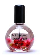 масло для обработки кутикулы mia secret с ароматом цветущего цветка: 100% натуральное, с прекрасным запахом жасмина. логотип