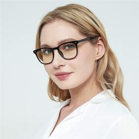 img 3 attached to 🕶️ Anti-Glare Reading Glasses Pack of 5 for Women and Men with Blue Light Blocking and UV Ray Protection to Prevent Fatigue