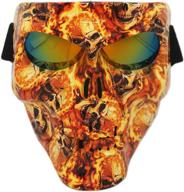 vhccirt skull airsoft mask protective logo