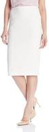 👗 kasper stretch crepe women's skimmer skirt logo