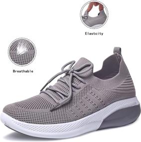 img 2 attached to Likangyue Running Breathable Non Slip Lightweight Women's Shoes