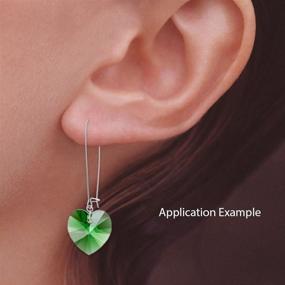 img 3 attached to 💎 100 штук гипоаллергенных сережек-разъемов для ушей - Премиум-качество выбора