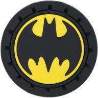 plasticolor batman coaster set - pack of 2 logo