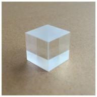 optical glass dichroic splitter prism logo