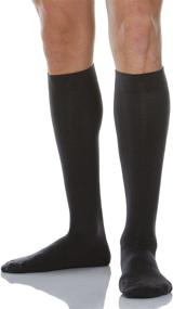 img 3 attached to RelaxSan 920-20-30 mmHg Unisex Cotton Compression Socks - 100% Made in Italy: Experience Unmatched Comfort and Quality