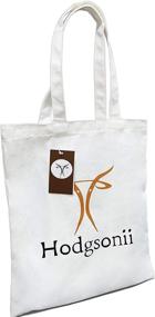 img 4 attached to Hodgsonii Shopping Cotton Canvas Handbag