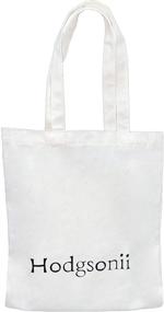 img 3 attached to Hodgsonii Shopping Cotton Canvas Handbag