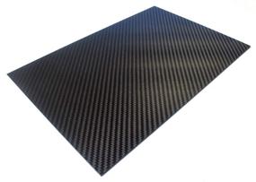 img 2 attached to 🔸 High-Quality Twill Matte Carbon Fiber Sheet: 150x125x2mm for Durable Projects