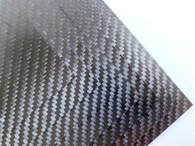 img 1 attached to 🔸 High-Quality Twill Matte Carbon Fiber Sheet: 150x125x2mm for Durable Projects