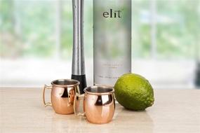 img 2 attached to Moscow Mule Shot Glasses 2 Ounce