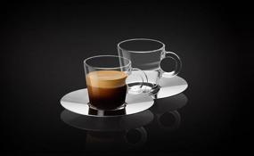 img 2 attached to ☕ Stylish Nespresso Collection Espresso Saucers - Unique Designs for the Perfect Coffee Experience