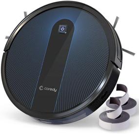 img 4 attached to Coredy R650 Robot Vacuum Cleaner: Personalized Customize Robotic Vacuums Skin, 2500Pa Hurricane Suction, Boundary Strips Included - Auto Boost Intellect, Quiet Self-Charging Cleaning Robot for Carpet