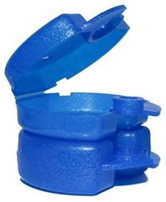 img 2 attached to Установка ортодонтического дугового фиксатора JES Dental Retainer в искрящемся голубом цвете - набор из 2 коробок: организуйте и защитите свои фиксаторы.