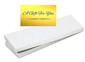 img 3 attached to 🎁 TortillaCakeSuplyShop 4-пакетное белое подарочное коробка с галстуками / носками и декоративными наклейками - стильная упаковка для мужских аксессуаров