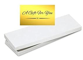 img 1 attached to 🎁 TortillaCakeSuplyShop 4-пакетное белое подарочное коробка с галстуками / носками и декоративными наклейками - стильная упаковка для мужских аксессуаров