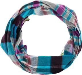 img 2 attached to 🧣 Must-Have Women's Accessory: Accessories First Multi Plaid Scarf