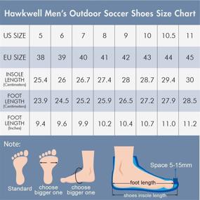 img 1 attached to 👟 Кроссовки для футбола Hawkwell Outdoor Ground для мужчин: поднимите свою производительность!