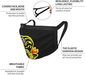 img 2 attached to 🌟 Washable Reusable Cloth Cover for Occupational Health & Safety - Personal Protective Equipment (PPE)