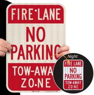 fire lane smartsign intensity reflective logo