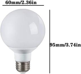 img 3 attached to 💡 LXcom Incandescent Equivalent Vanity Light Bulbs