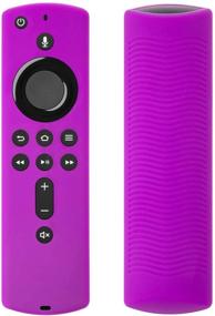 img 4 attached to 📺 TV Cube, 3rd Gen TV, 4k TV Stick Silicone Remote Case - Vibrant Purple Color