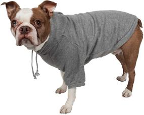 img 3 attached to 🐶 Stylish Plush Cotton Pet Hoodie Sweater with Hood